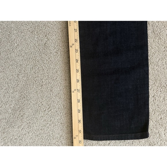 Eileen Fisher Organic Cotton Dark Wash Womens 10/ 29 x 32 Jeans Stretchy $148 - Picture 10 of 10